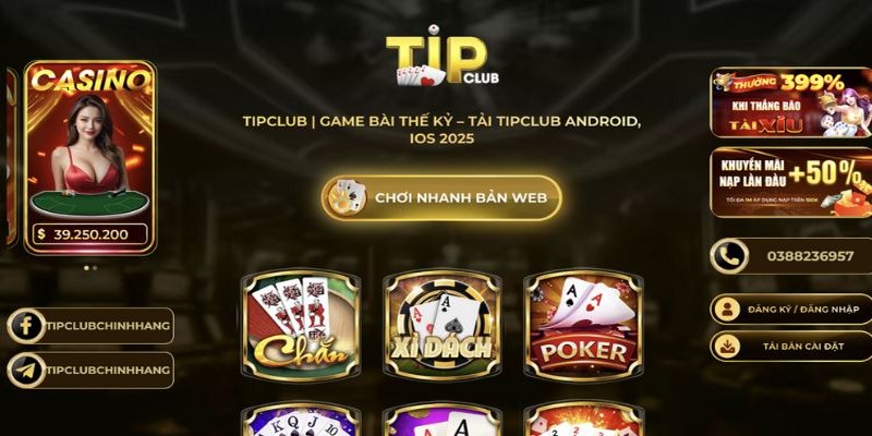 TIP CLUB luôn chào đón các tân binh với một chương trình khuyến mãi đặc biệt