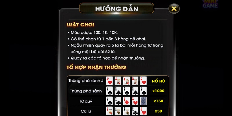Ưu điểm siêu hấp khi chơi game mini mậu binh